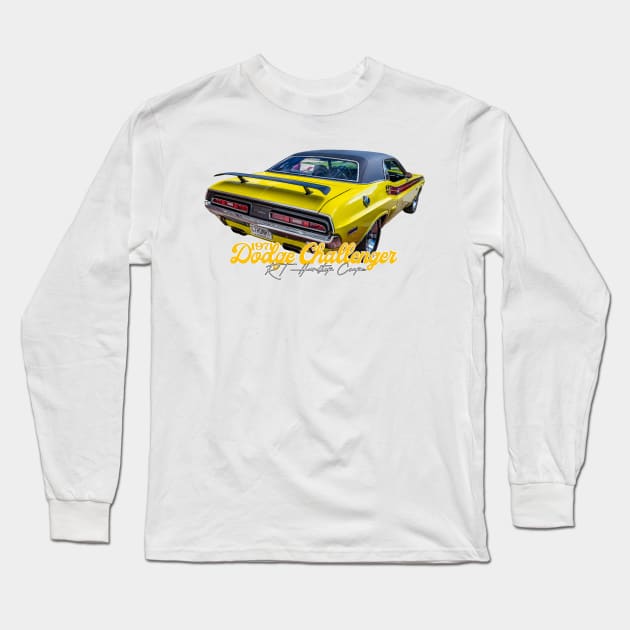 1971 Dodge Challenger RT Hardtop Coupe Long Sleeve T-Shirt by Gestalt Imagery